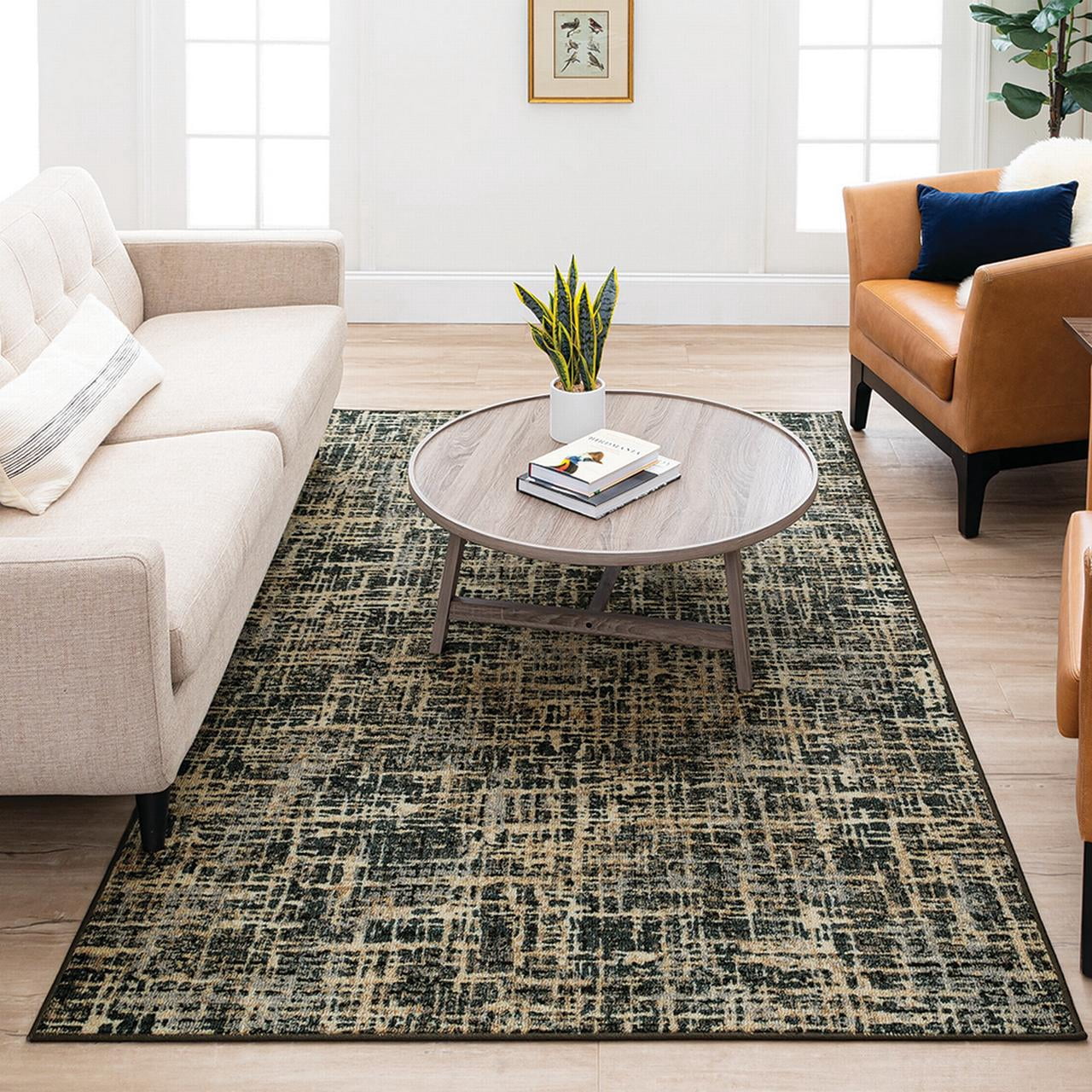 Mohawk Home Cochem Printed Area Rug, Neutral, 6' x 9'