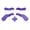 Dark Purple, variant on BIMZUC 5 Pcs Controller Paddle and D Pad Precise Fit Stainless Steel D Pad Paddles Replacement for Elite Series 2 and Core Red