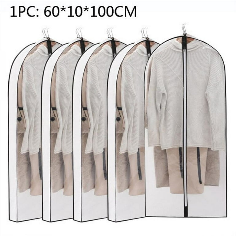 Garment Bags for Hanging Clothes Storage with 4