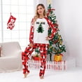thumbnail image 4 of Jenny Christmas Pajama Sets For Family, Believe Bigfoot Print, Plus Size Available, Long Sleeve Top and Matching Bottoms, 4 of 7