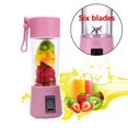 thumbnail image 4 of Inteprter Exprimidor de frutas de 380ml, máquina eléctrica para batidos con USB, extractor de jugo multifuncional portátil para hombre, licuadora de Cocina y Comedor No.1 Inteprter HA025744-01, 4 of 6