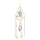 thumbnail image 1 of Carillón de Viento de Cristal de Luna Curativa, Elegante Adorno Colgante de 18,11 Pulgadas para El Hogar, Jardín, Fiesta, Boda, 1 of 7