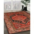 thumbnail image 2 of Ahgly Company Indoor Square Traditional Red Persian Area Rugs, 3' Square, 2 of 6