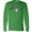 Kelly Green, variant on Fantasy Football Office of the Commissioner Long Sleeve T-Shirt