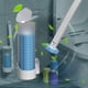 thumbnail image 1 of Juego de cepillos de baño desechables sin ángulo muerto Cabezal de cepillo de limpieza aséptico Cepillo de baño de mango largo para el hogar, 1 of 4