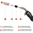 thumbnail image 4 of YesWelder 250 Amp MIG Welding Gun Torch Stinger, 15-ft, 4 of 5