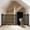 L, variant on No Drilling Pet Door Fence with Zipper, PVC Mesh Barrier for Cats Dogs, Foldable Mosquito Proof, Anti-Escape, for Staircase Doorway