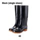 thumbnail image 2 of Minnieouse Rainboots Muslo Antideslizante Zapatos a prueba de desgaste Algodón puro Chanclos cómodos Diario Casual Día de lluvia Otoño Invierno A prueba Accesorios de calzado Negro Zapatos>40 Minnieouse AP013571-01, 2 of 6