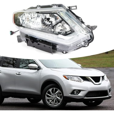 LABLT Headlight Replacement for Nissan Rogue 2014 2015 2016 Halogen Headlight Headlamp Right Passenger Side