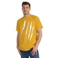 thumbnail image 3 of Effete Feline Claw Marks Scratch Organic Unisex Classic T-Shirt, 3 of 4