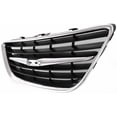 thumbnail image 2 of Grille Assembly for 2003-2007 Saab 9-3 Chrome Shell with Painted Black Insert Center OE Replacement ARBS070103, 2 of 3