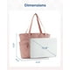 thumbnail image 4 of Bolsa de mano BAGSMART Puffer Carry On para mujer, 24 litros, Brier Rose, 4 of 7
