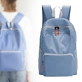 thumbnail image 2 of Clearance! Delayuji Home Decor Folding Portable Large Capacity Outdoor Backpack Wear and Super Practical One Size Blue, 2 of 9