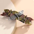 thumbnail image 2 of Hair Barrette Dragonfly Hair Pin Headwear Retro Hair Decoration Dragonfly Hairpin Dragonfly Style Pinzas para el cabello para mujeres niñas, Cosplay Salvador Horquilla de libélula, 2 of 6