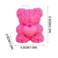 thumbnail image 6 of 1Pcs Valentine Candle under $5! Yannianjz Aromatherapy Candle, Rose Bear Scented Candle for Home, Soy Wax Candle Gift Set for Women, Valentine Birthday Anniversary Candle, 6 of 9