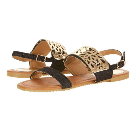 

Victoria K Women s Gold Cuff Fashion Sandals