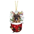 thumbnail image 2 of Clearance! Christmas Ornaments Dog For Tree Decorations Christmas Cutouts Double Printed For Holiday Tree Party Home Decorations 12 Designs, 2 of 8
