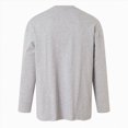 thumbnail image 3 of ZIXKCGDSE Mens Shirt Casual Long Sleeves Crew Neck Pullover Tops Versatile Everyday Wear Size S, 3 of 5