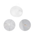 thumbnail image 4 of Globo de aire Popo con luz LED de 45 cm, transparente, con luces intermitentes de colores variados, con cable de cobre de 3 m y barra de luz LED para decoración de cumpleaños, Navidad, bodas, Hallow, 4 of 4