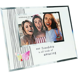 Best Friend Gifts, Birthday Gift for Best Friend, Friendship Gift for Women,  Thank You Gifts for Friends, Thinking of You Gifts for Friends Going Away,  A Special Friendship Picture Frame, 6309BW 