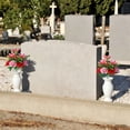 thumbnail image 6 of Artificial Cemetery Flowers, Memorial Lily Carnation Bouquet with Spike Vase, Flores Para Decoracion, UV Resistant Grave Decorations with Berries for Headstones, Outdoor Floral Arrangements, 6 of 6