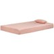 thumbnail image 1 of "Colchón tamaño twin con funda y almohada de punto Hyperstretch, rosa" Benzara Inc BM227221, 1 of 2