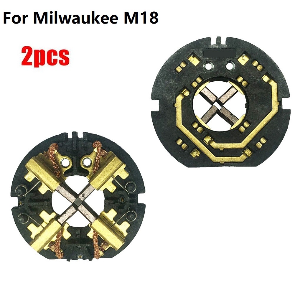 2PCS 18V Components Carbon Brushes Kits 