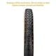 thumbnail image 2 of Mountain Bike Tire 20/26/27.5/29/700C Replacement Tire Foldable MTB Tire for Mountain Road Bike, 2 of 5