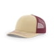 thumbnail image 1 of Gorra de béisbol Richardson 112 Trucker OSFA caqui/borgoña, 1 of 1