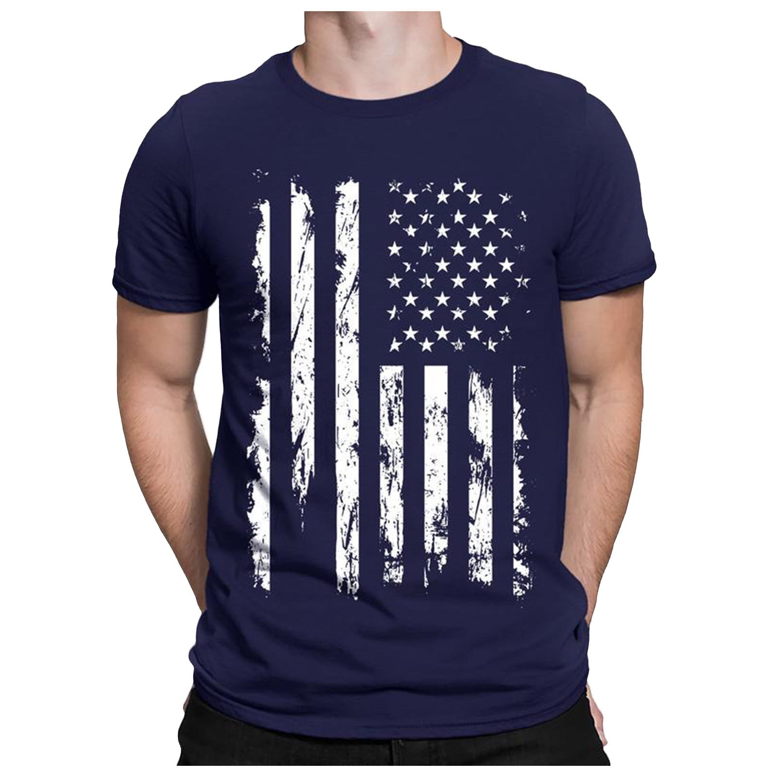 American Pride Men's Graphic T-Shirt I Support American Oil From American Soil Americana