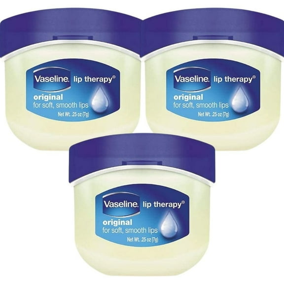 Pure Lip Therapy And Care Original Jelly | Non-Greasy | Perfect For Dry Lips | Long Lasting Moisturization | Gives Lips a Natural, Glossy Shine | 0.25 OZ Per Pack, Pack of 3