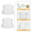 thumbnail image 2 of MasteelfCA 100 Pcs Accessoires de Boucles d'Oreilles DIY Bouchons d'Oreilles Multifonctionnels, 2 of 8