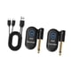thumbnail image 5 of 2pcs transmisor de guitarra transmisor de audio receptor adaptador de guitarra receptor para violines de piano de teclado, 5 of 8