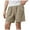 Khaki, variant on Gubotare Boys Athletic Shorts Slim Toddler Boys Girls Shorts Little Kids Cotton Sport Jogger Shorts Summer Solid Color Active Short Pants (Dark Gray,Size 6-7 Years)