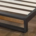 thumbnail image 4 of Zinus Suzanne Metal and Wood Platform Bed with Headboard / Box Spring Optional / Wood Slat Support, Full, 4 of 12