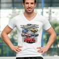 thumbnail image 4 of Ford Still Plays with Trucks V-Neck T-shirt American Classic F100 F150 Pickup Built Tough Vintage Offroad 4x4 Tee, 4 of 7