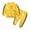Yellow, variant on GDEGE Toddler Kids Casual Cute Outfits Set UNIsex Children's Long Sleeved Pants Set Sweater Guard Pants Set Kids Fashion Trend Outfits Set