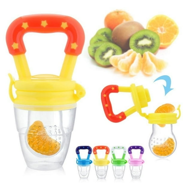 Baby Pacifier Food Nibbler Nipple Fruit Food Silicone Teethers Safety