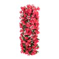 thumbnail image 2 of Hanging Flowers Artificial Violet Flower Wall Wisteria Basket Hanging Garland Flowers Fake Silk Orchid, 2 of 6