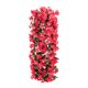 thumbnail image 2 of Guirnalda de pared colgante de flores violetas artificiales para bodas, decoración del hogar y eventos, ramos reutilizables de seda de orquídeas y glicinas, 2 of 6