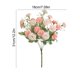 thumbnail image 2 of Claveles artificiales, pequeñas flores de seda para decoración de interiores, ramos artificiales para el hogar, decoración de cocina, boda, fiesta, el mejor regalo para mamá, oro rosa., 2 of 6