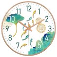 thumbnail image 1 of Relojes de Pared Silenciosos Pulgadas para Sa de Estar Dormitorio Sunnimix Reloj de pared para sala de estar, 1 of 8