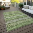 thumbnail image 6 of Addison Rugs Chantille Indoor/Outdoor Transitional Stripes Olive Washable Rectangle Rug, 5' x 7'6", 6 of 6