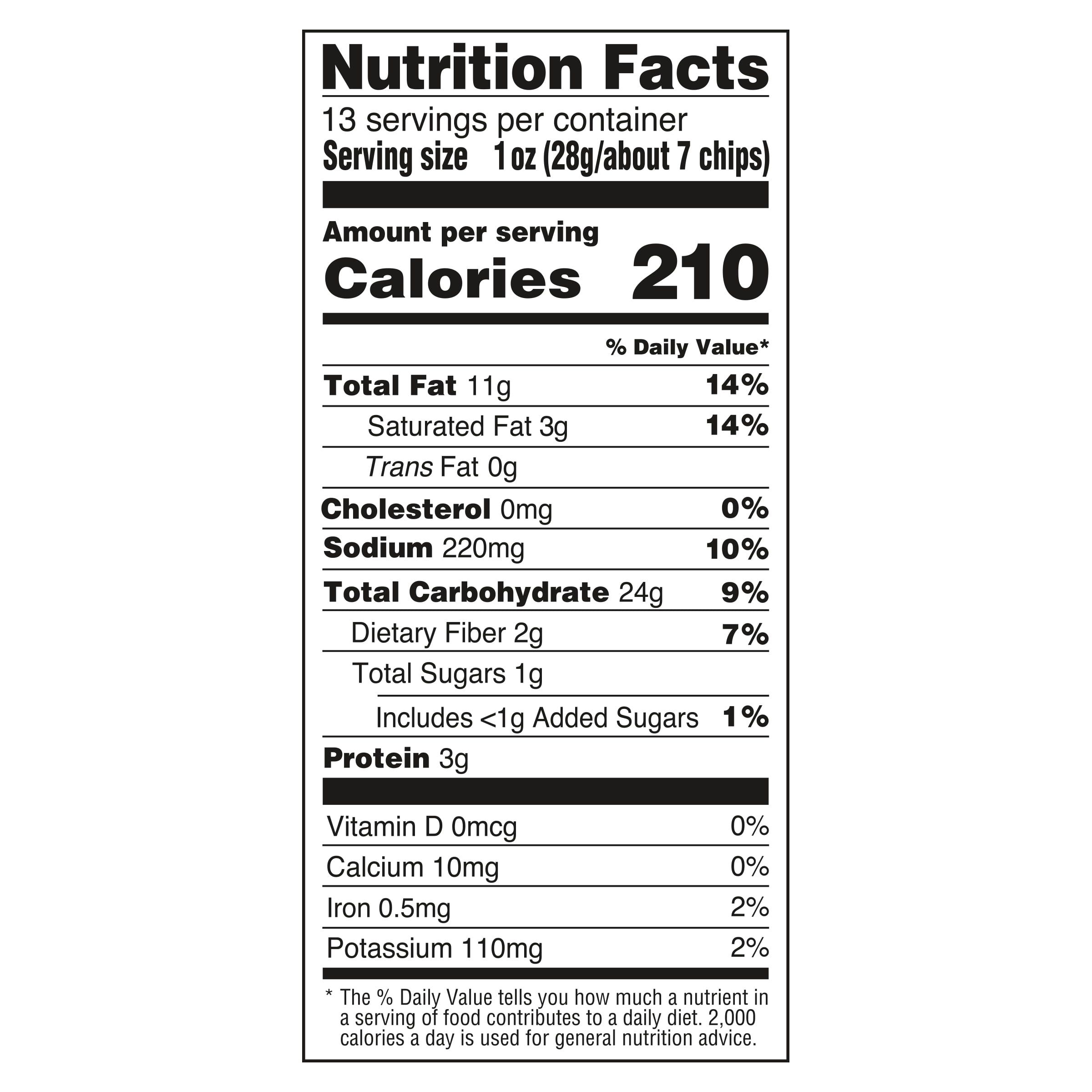 On The Border Roasted Garlic & Mexican Herb Cafe Style Tortilla Chips, 13oz Bag