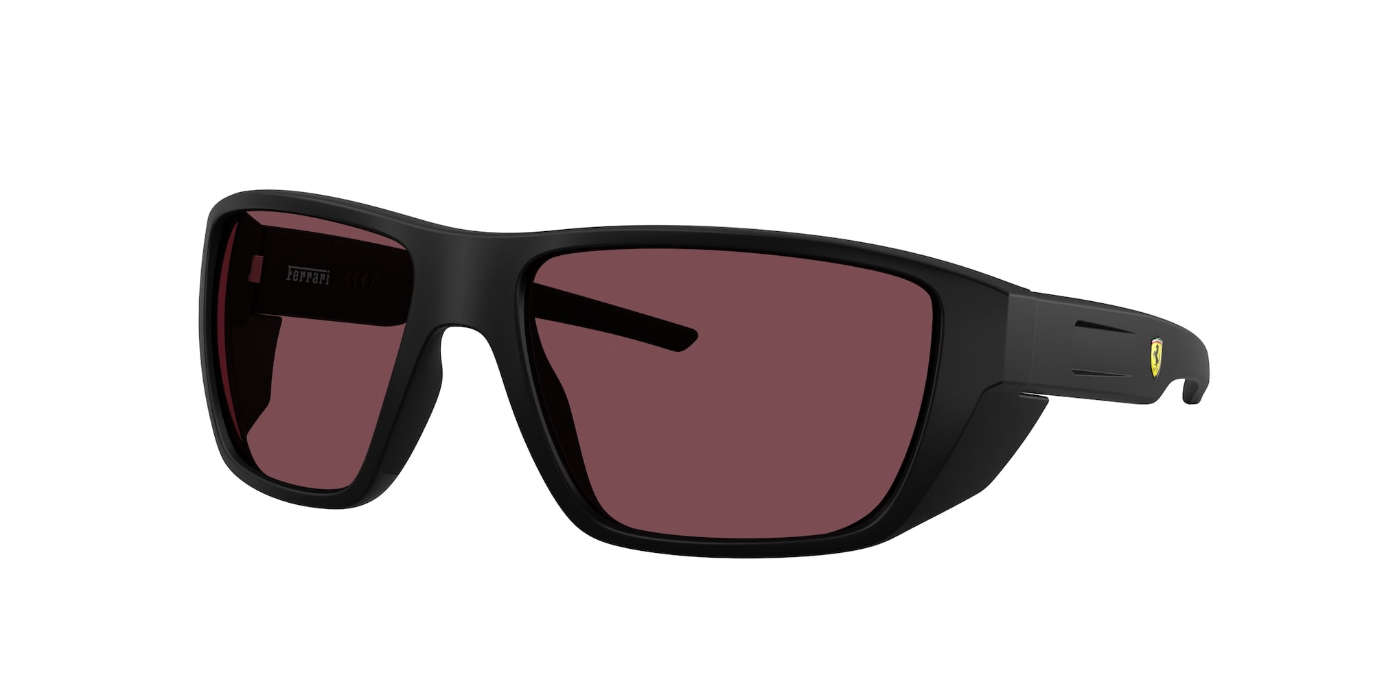 FERRARI SCUDERIA FZ6012U 504 1E Matte Black Red 61 mm Men's Sunglasses