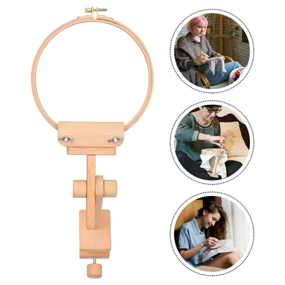 KONTONTY 1 Set Embroidery Stand with 45X1.9in Size for Cross Stitch and Needlework