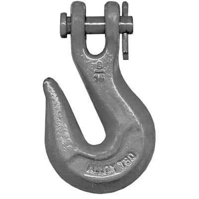 

Grade 80 Clevis Grab Hooks 1/4 In 3 500 Lb Orange | Bundle of 2 Each