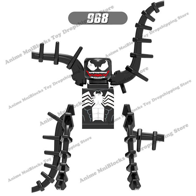 Bloques de construcción de figuras de acción de Disney para niños, minifiguras de acción, bloques de montaje, regalos de colección qym unisex