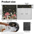 thumbnail image 7 of Drydeepin Butterfly Mushroom Daisy Car Seat Covers for Backseat, Starry Night Rear Bench Seat Cover Towel Saddle Blanket Seat Protector Universal Auto Accessories for Trucks Van SUV, 7 of 7
