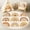 Color 2, variant on Washable Non Slip 6ft Round Rug, Magic sun constellations moons stars Gold Circle Area Rugs with Tassels Carpet for Nursery Bedroom Living Room Playroom Tent rug Tent Castle